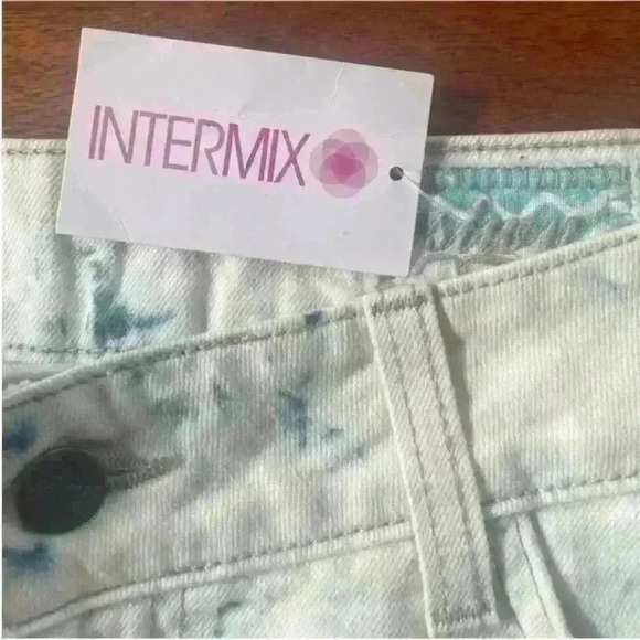 Siwy- " Camilla" Tie Dye Denim Cut-Off Shorts-Superstition Wash Size 27 NWT! - Picture 8 of 8